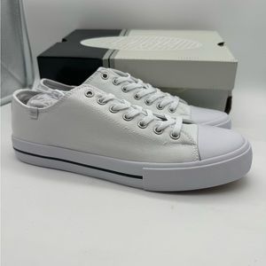 Men’s Lugz Rover Lo white sneakers converse style size 9.5D